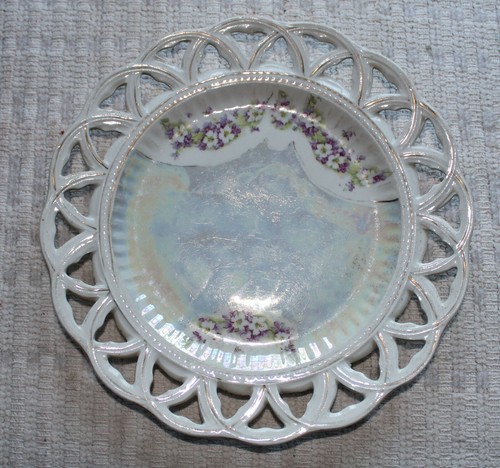 Antique pierced porcelain - antique,
