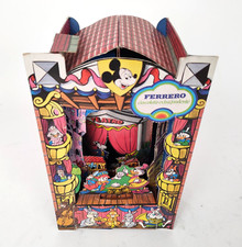 FERRERO Kinder Maxi Uovo Pasqua Teatro Disney Catoncino Fustellato 1978 Raro-XXX