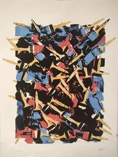 FERNANDEZ ARMAN - SERIGRAFIA - 100 X 70 - COMPOSIZIONE