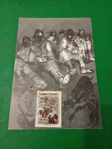 1033n cartolina gruppo - gruppo, alpini