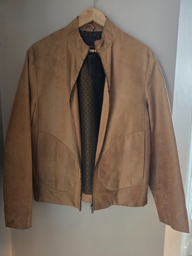 Mulberry leather jacket in - leather,