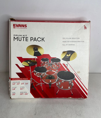 Evans soundoff drum kit mute - evans,