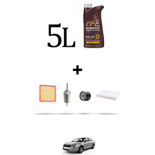 HOFFCAR Kit tagliando 4 FILTRI