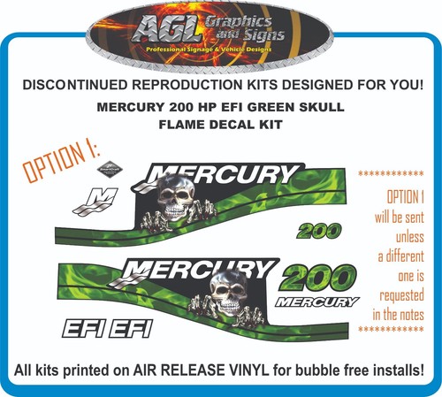 Mercury 200 efi green - hp,