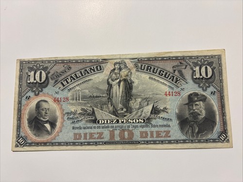 Banconota pesos banco - 10,
