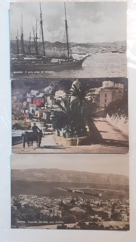 Antiche cartoline messina - antiche,