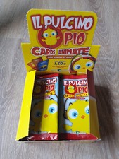 BOX 24 X BLISTER PULCINO PIO CARDS ANIMATE RARO GEDIS EDICOLA 2012 INTROVABILI