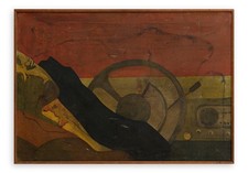 NINO TERZIARI Olio su tela 70x100 cm