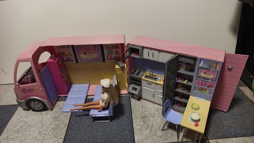 Barbie camper furgone - camper/furgone, rosa