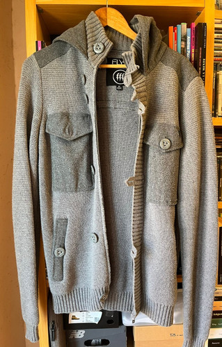 Cardigan grigio uomo giacca - cardigan,