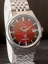 Orologio Uomo Rado Cavallo Dorato Quadrante Rosso Movimento Automatico eta 2836-2
