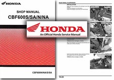 Honda CBF600 Manuale Officina