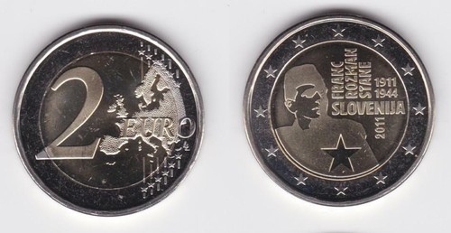 Euro commemorativi slovenia - euro,