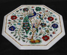 12 " Marmo Table Top Pavone