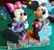 Jim Shore Disney Tradition Topolino e Minnie FUORI PRODUZIONE
