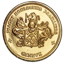 SVIZZERA GENEVE Gettone per Orologi PIAGET HORLOGERS JOAILLIERS