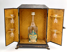 BUTON BAR PRIVATO PRIMA META' DELLA '900 - COFANETTO PELLE CON 4 BICCHIERINI