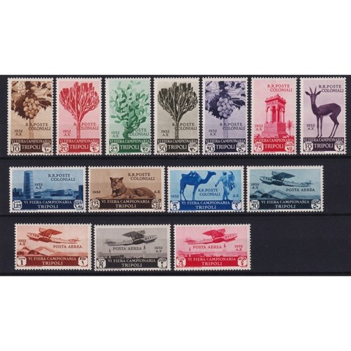 Colonie libia 1932 fiera di - colonie,