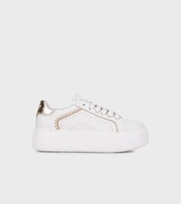 Janet & Janet Sneakers Bianco/Oro