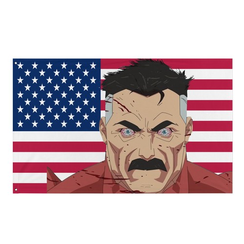 Omni man bandiera americana - bandiera,
