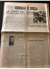 Giornale di Sicilia giornale rivista d'epoca 28 settembre 1950