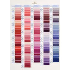 MOULINE' DMC ART 117 matassina 8 metri punto croce COTONE RICAMO DA 3787 A 3866