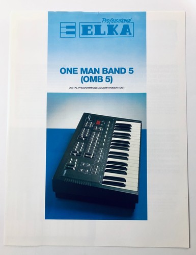 Brochure originale elka omb5 - elka,