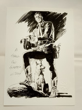 TEX STAMPA AUTOGRAFATA di CLAUDIO VILLA MILANO CARTOOMICS NUOVA