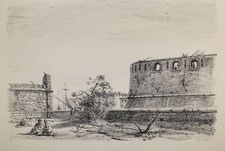 Ferruccio Mataresi: Fortezza (firmato a mano)