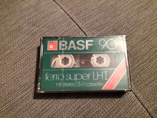 Cassette audio basf - cassette, ferro