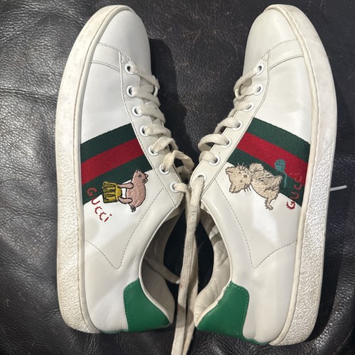 Sneakers gucci asso ricamate - sneakers,