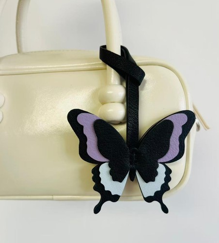 Borsa farfalla vera pelle