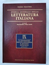 Borsellino Pedullà STORIA GENERALE DELLA LETTERATURA ITALIANA vol. IX La lettera