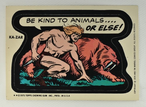 Adesivo topps marvel fumetto - marvel,