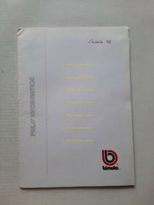 Bimota cartella stampa salone Colonia IFMA 1988 ENGLISH originale no depliant  