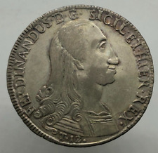 12 TARI' 1796 PALERMO  REGNO DI SICILIA FERDINANDO III  BB+/ q SPL