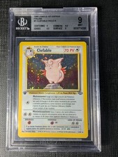 BGS Beckett 9 Clefable Holo