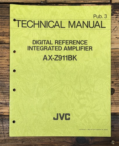 Jvc z911 amplificatore - jvc, ax-z911