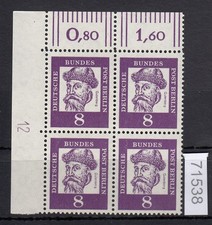 Berlino 1961, Michel n.: 201 ** DZ 12 caratteri di stampa 12