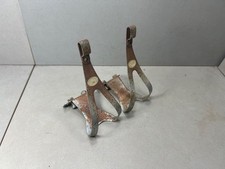 Fermapiedi BRC bici corsa epoca eroica TG M  anni 50/60 conservati