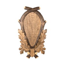 Scudo di legno per trofeo