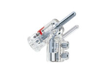 4 x WBT-0610 Ag nextgen spina a banana argento + TORX Banana pure silver 0610Ag