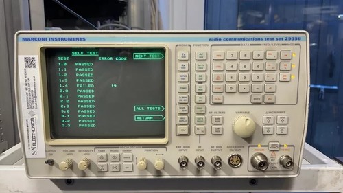 Marconi 2955b set test - 2955b,
