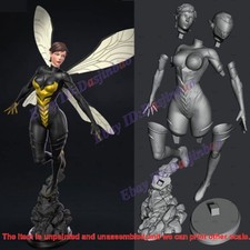 Kit modellino stampa 3D vespa 1/8 1/6 1/4 non verniciato non assemblato beauty woman