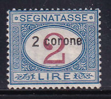 T334  DALMAZIA – Segnatasse 2 lire sovr. n. 3 – MH*
