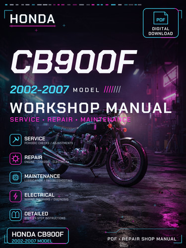 Honda cb900f 2002 2003 2004 - honda,