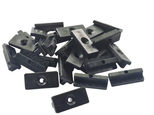 100x clip montaggio wpc - clip, di