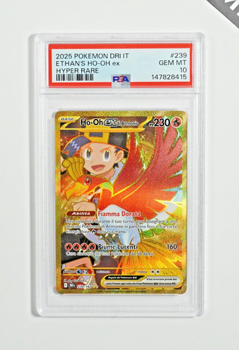 Pokemon psa ex di - pokemon, ho-oh