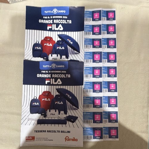 Fila raccolta bollini 18 - raccolta,