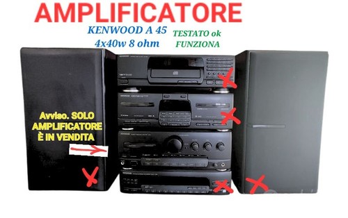 Amplificatore kenwood 45 - amplificatore,